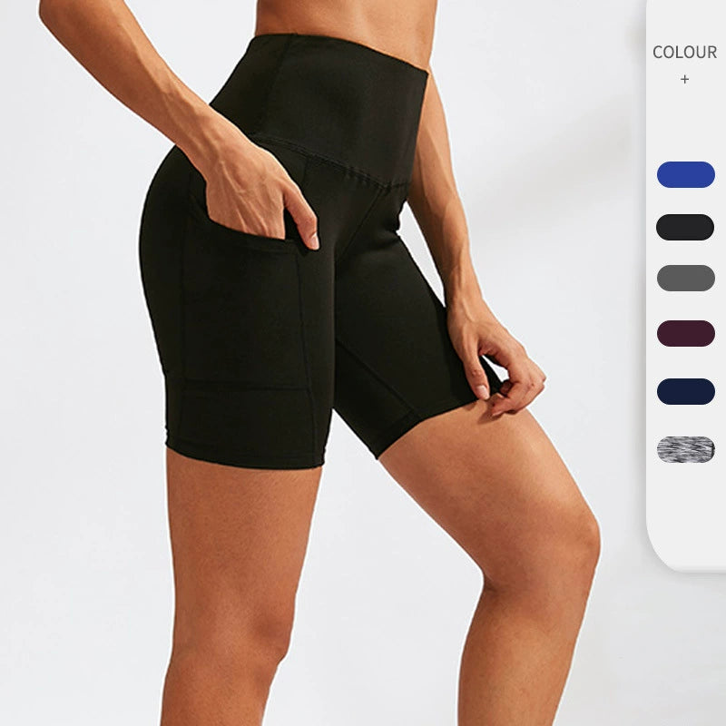 Slant Pocket Running Training Fitness Shorts