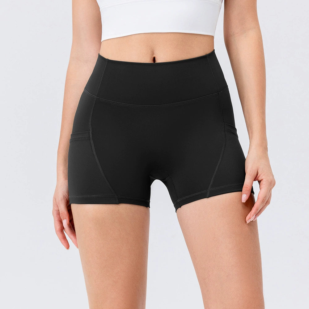 Skinny Running Bottomed Athletic Shorts