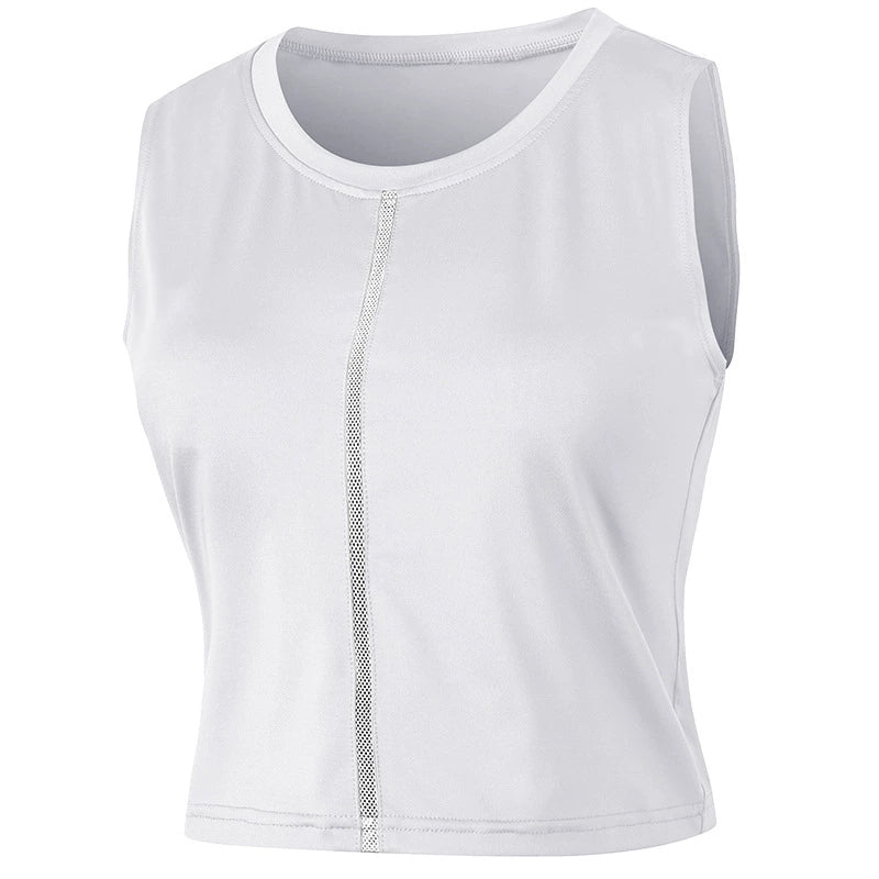 Women's Round Neck Breathable Sports Tank Top