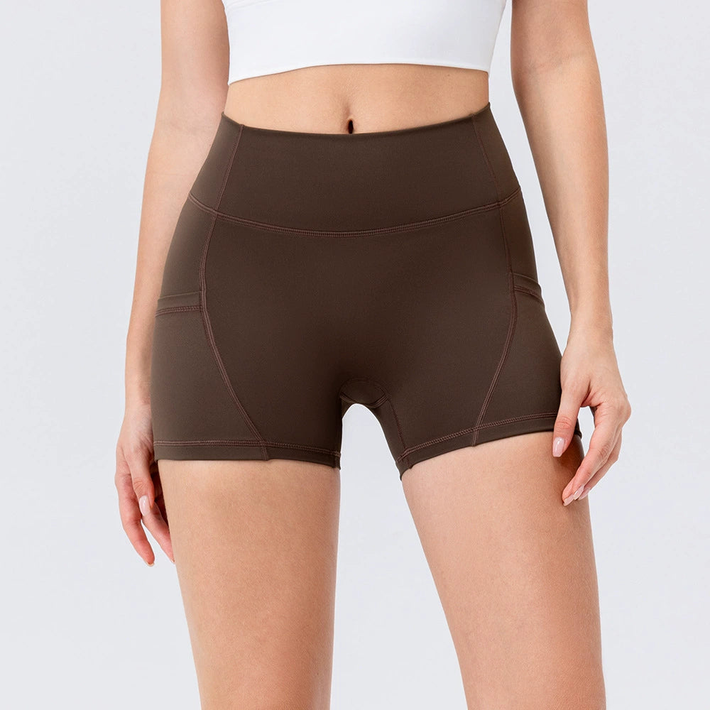 Skinny Running Bottomed Athletic Shorts