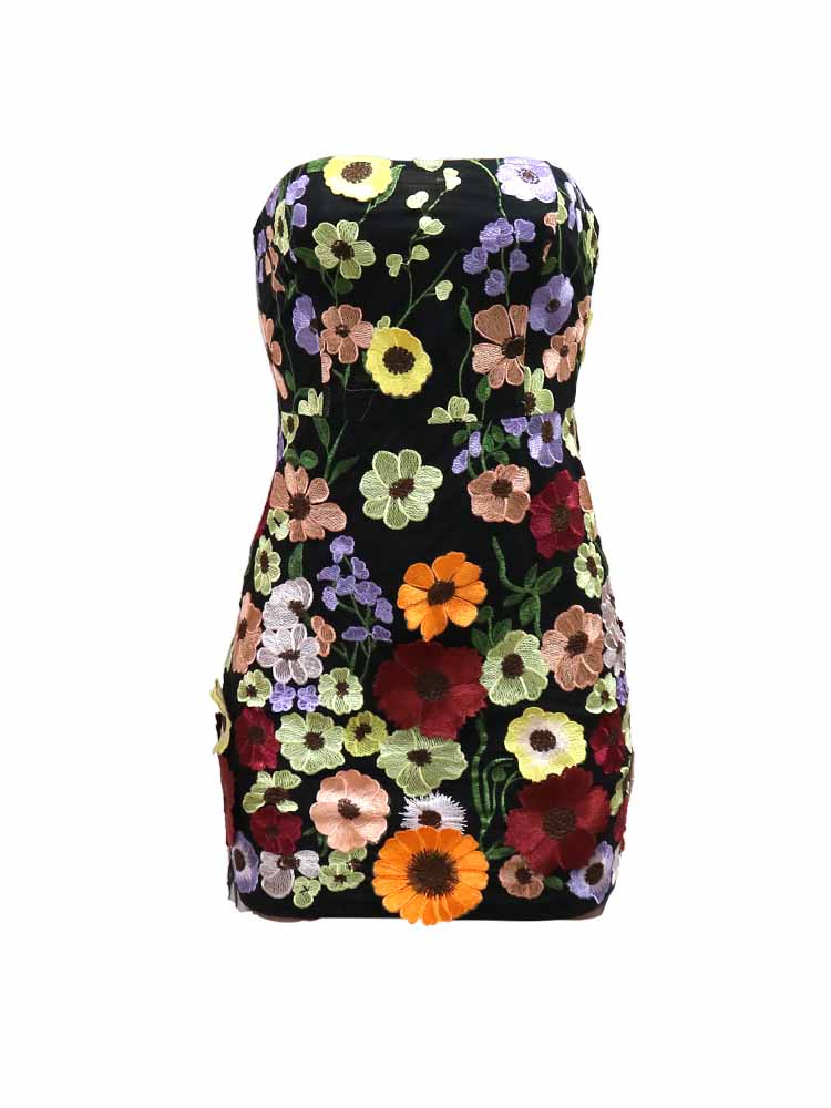 Flower Boom Mini Dress