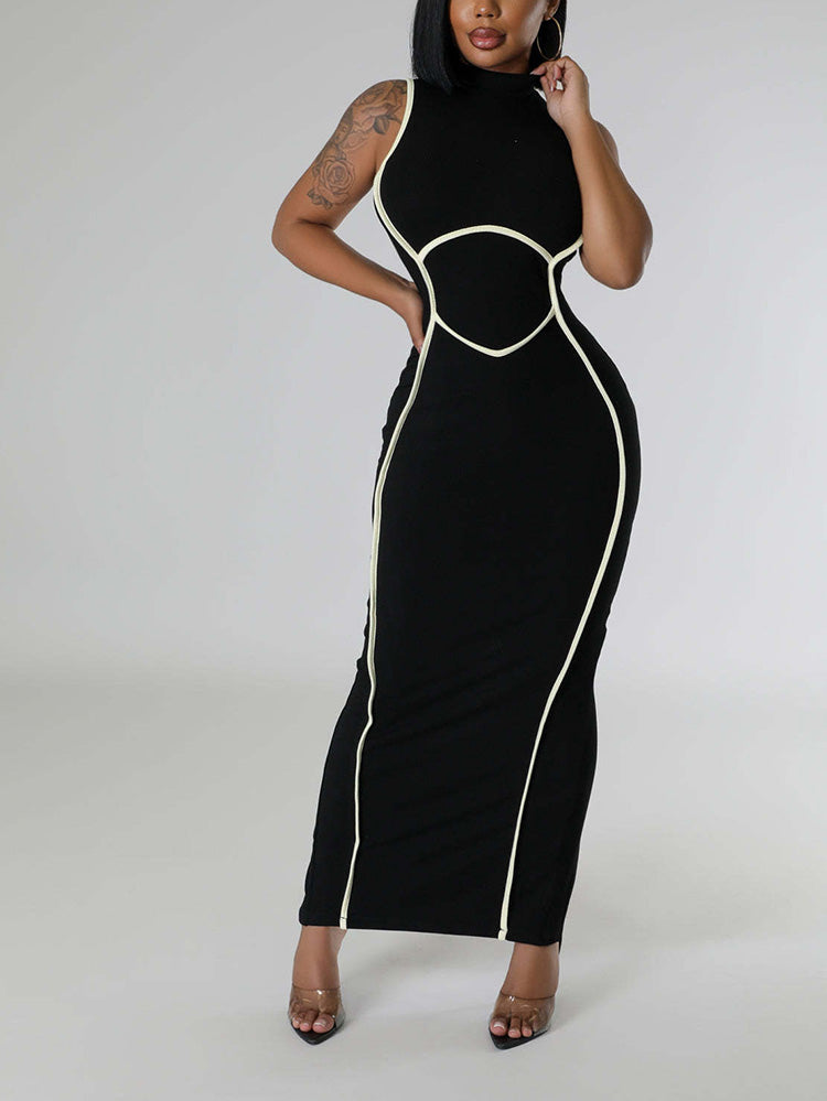 Contour Ribbed Maxi Dress