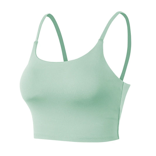 Yoga Bra with Padded Sports High Elastic Undershirt