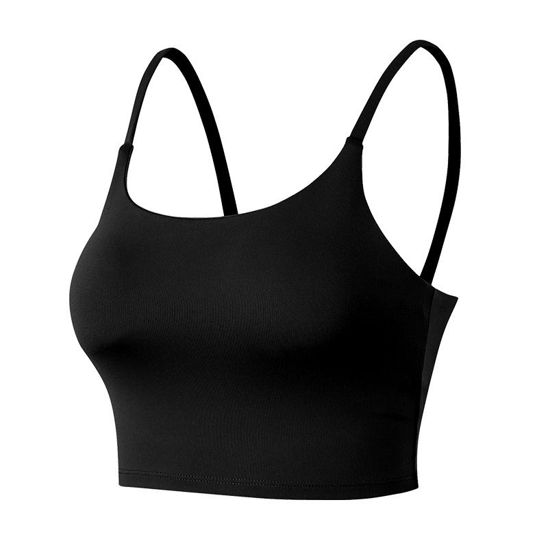 Yoga Bra with Padded Sports High Elastic Undershirt