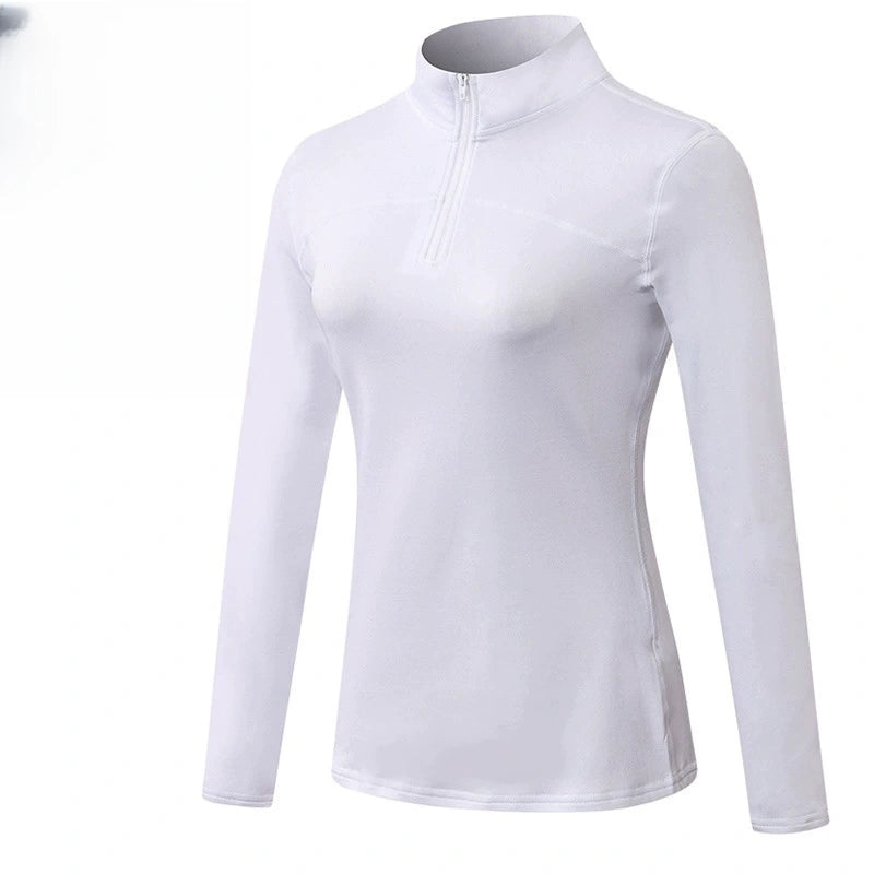 Padded Sports Long Sleeve Stand-Up Sweatshirt