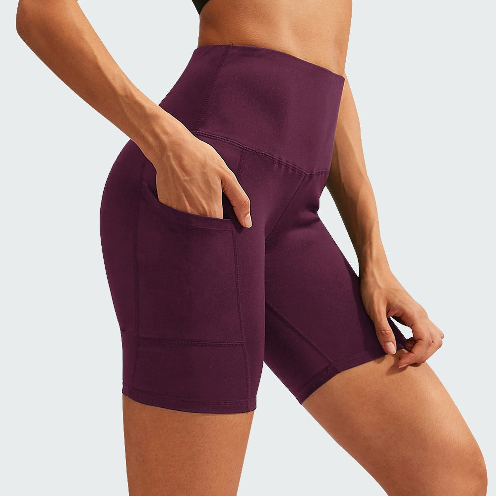 Slant Pocket Running Training Fitness Shorts