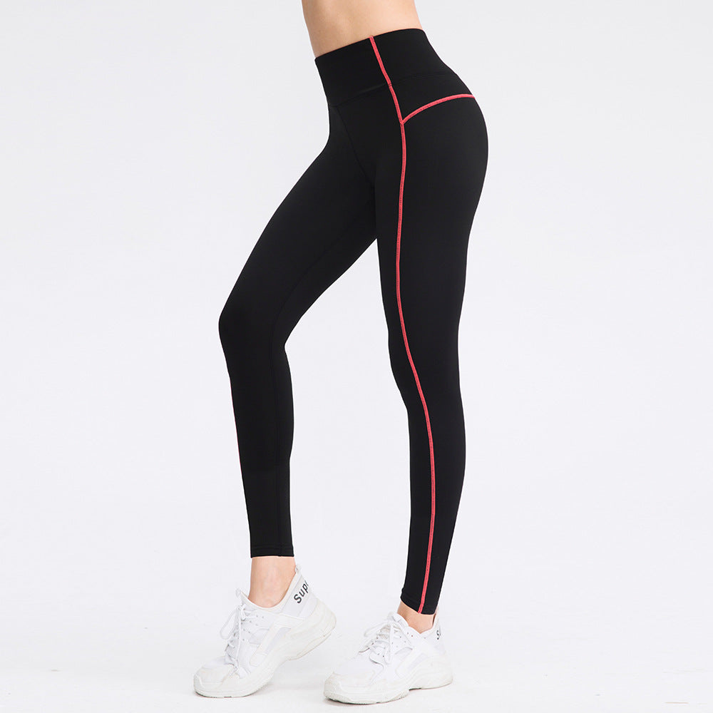 Women Fleece Lined Yoga Fitness Pants High Waist Stretch Tight Leggings