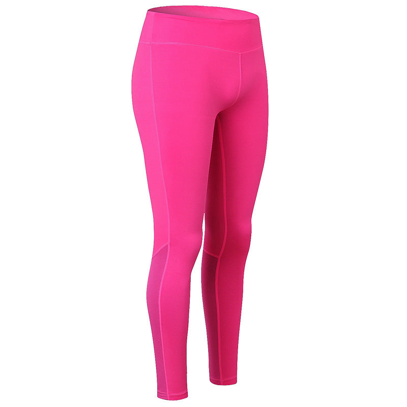 Women High Waist Reflective Yoga Pants Stretchy Workout Running Fitness Leggings